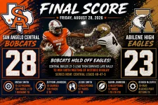 Bobcats Hold Off Abilene High in 28-23 Thriller to Open 2026